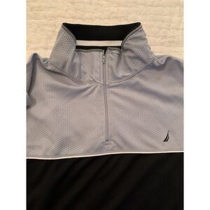 Nautica Men's Pullover, XXL Grey Black‎